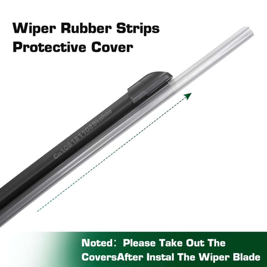 For Peugeot 206 SW / Estate 2000-2007 2001 2002 Wiper Front & Rear Wiper Blades Windshield Windscreen Window Brushes 26"+16"+14