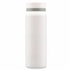 500ml Screw-on Stainless Steel Mug Bottle In Smoky White. Keeps Drinks Hot Above 70C or Cold Below 8C for 6 Hours! Choose from Two Spout