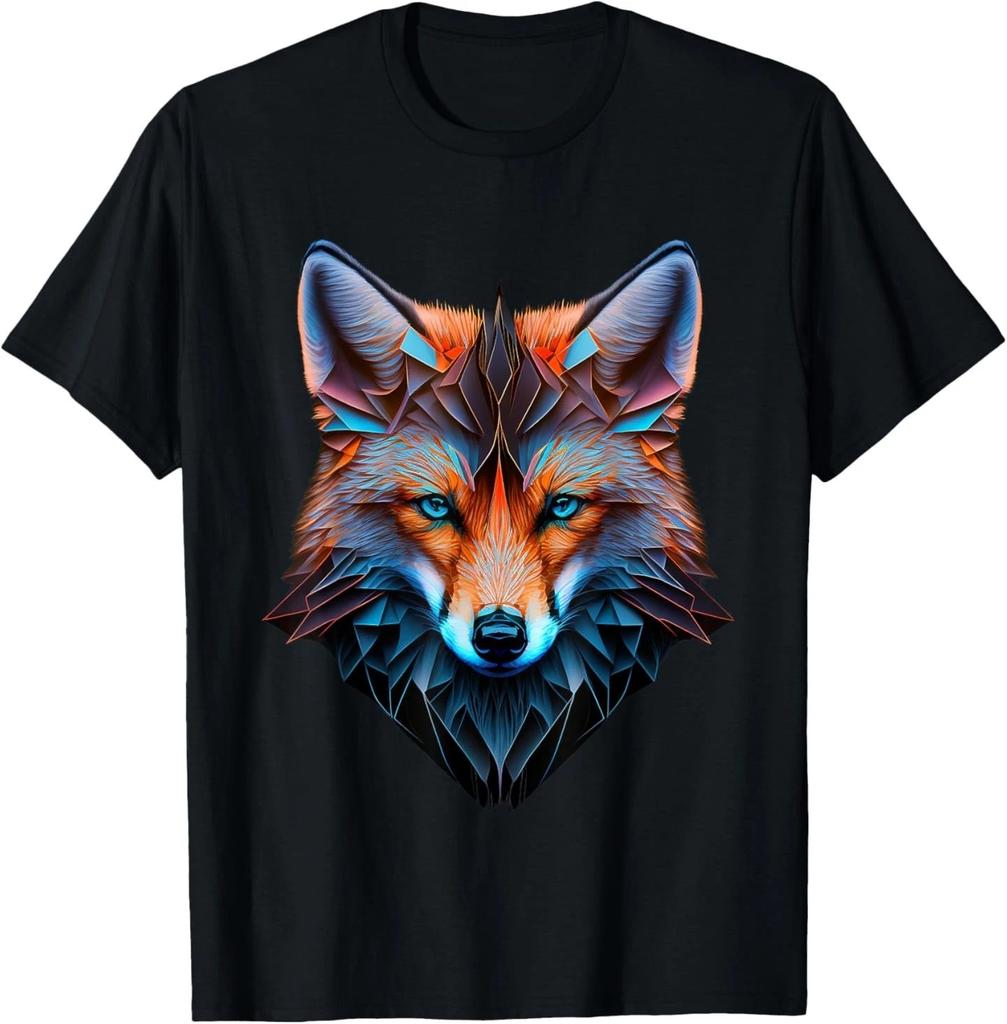 Fox Blue Eyes Animal Fox T-Shirt