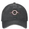 Повседневная Бейсболка Черная Дыра Унисекс Потертый Деним Snapback Уличная Все Сезоны Дорожная s Шляпа