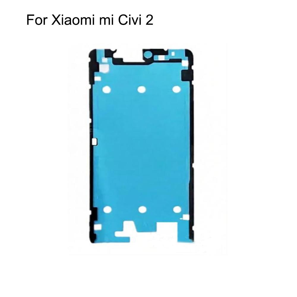 2PCS For Xiaomi mi Civi 4 Front LCD Display Frame Bezel Waterproof Seal Tape Glue Adhesive Sticker 3M Screen Xiao mi Civi 2 3