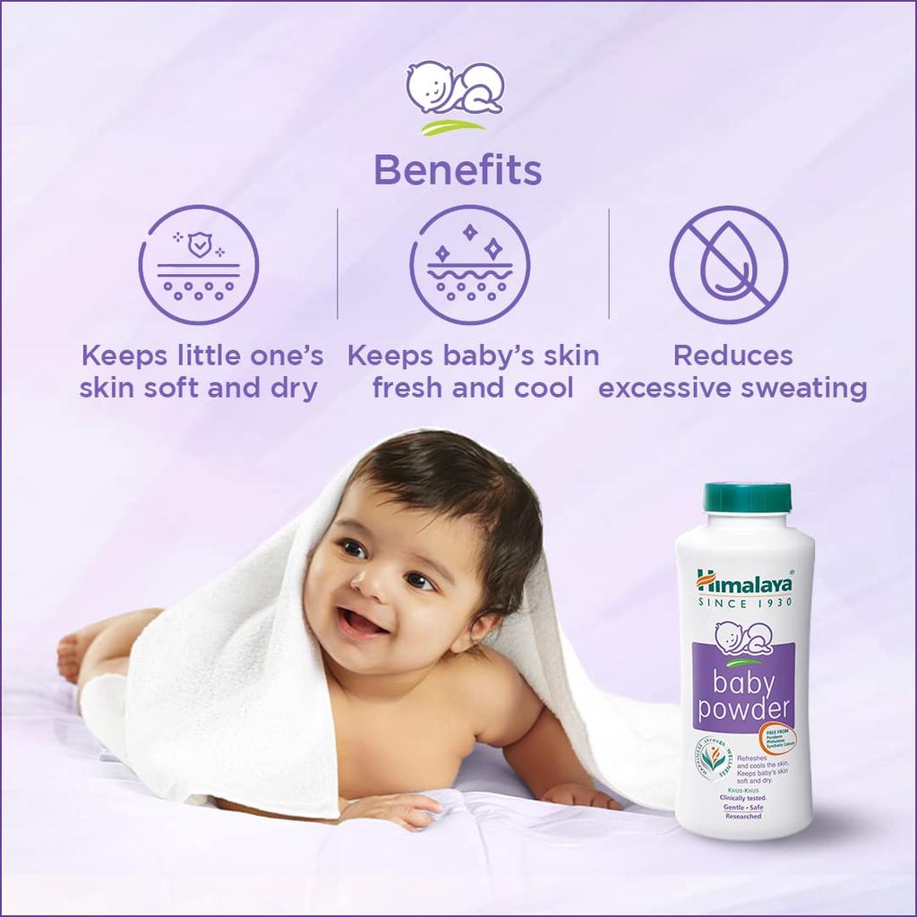 Himalaya Baby Powder 700g Gentle Talc with Olive & Almond Oil for Soft Skin Protection and Freshness