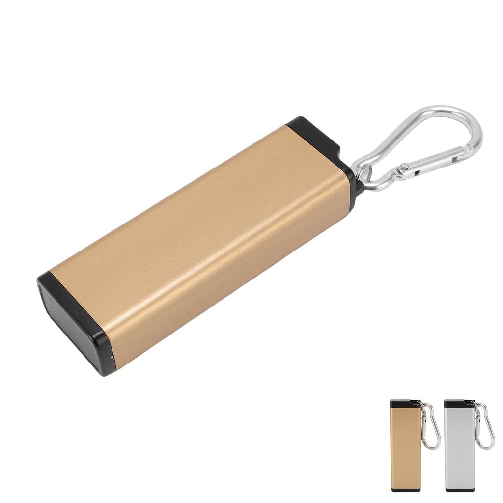 Metal Storage Tube Bottle Keychain Airtight Container Aluminum Alooy Water Proof for Outdoor Camping