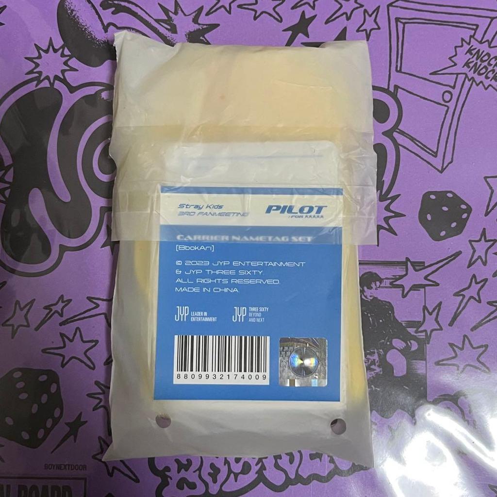 [USED] StrayKids PILOT Trading Card Case Pogari BbokAri