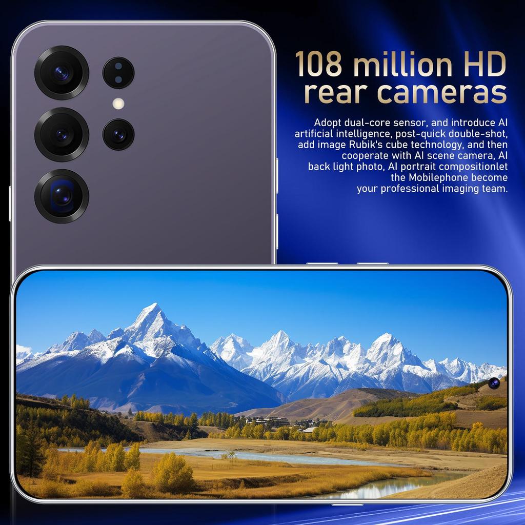 Смартфон S25 Ultra: Android 15 со встроенным стилусом, 16 ГБ ОЗУ + 1 ТБ памяти