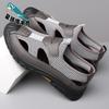 Woodpecker Sandals Men's 2025 Summer New Hollow Breathable Hole Shoes Dad Wears Soft Sandals