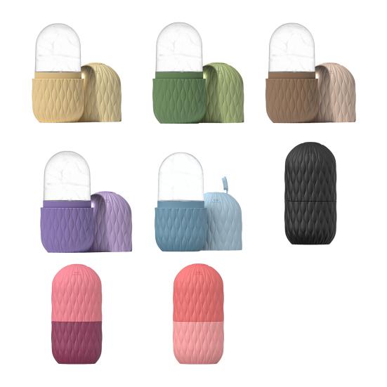 Массажер для лица с льдом, многоразовый, для удаления мешков под глазами, сужения пор, против морщин, силиконовый держатель для льда для женщин, инструмент для ухода за кожей в виде ледяного компресса