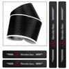 4Pcs/set Car Logo Threshold Strip Door Sill Protectio Sticker For Mercedes Benz A C E Class GLE GLB GLC W205 W212 W213 X253 FE8