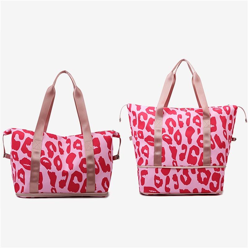 Дорожная сумка для коротких поездок, для деловых поездок, большая вместительная сумка для багажа, посадочная сумка с коровьим принтом, легкая простая сумка для проживания