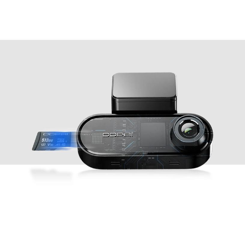 Видеорегистратор DDPAI N5 Dual 4K HDR, передний и задний, с камерой AI NightVIS, WiFi 6, GPS, ADAS, голосовым управлением, режимом парковки 24 часа, 32 ГБ eMMC