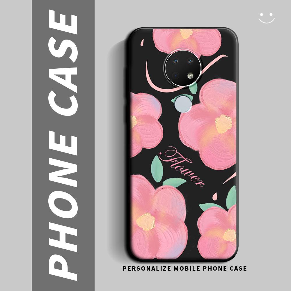 For Nokia 7.2 6.3 6.2 5.4 5.3 5.4 Case Cartoon Cute Flower Shockproof Silicone Soft Phone Case For Nokia 3.4 2.4 1.4 Back Cover