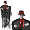 Party Decoration - BigBuy Home - Halloween Skeleton - 95 X 75 Cm - Multicoloured - Contemporary