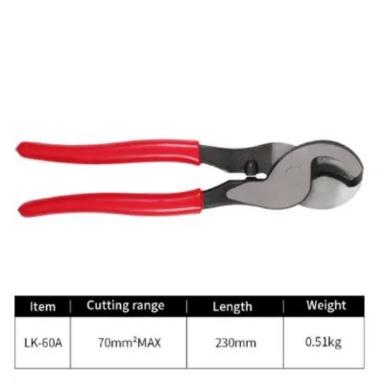 LK-22A Кабельный резак Инструмент для зачистки проводов Многофункциональный инструмент для электрических проводов Обжим кабеля Резка Ручные инструменты для электриков