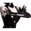 Long Sexy PU Leather Gloves SM Handcuff Arm Sleeves Hand Cuff Warmer Restraint Adult Game Sex Toy For Unisex Nightclub Dress
