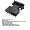 Useful No Driver Required Signal Transfer Reusable Projector TV HDMI-compatible To VGA Adapter Office Accessories Converter