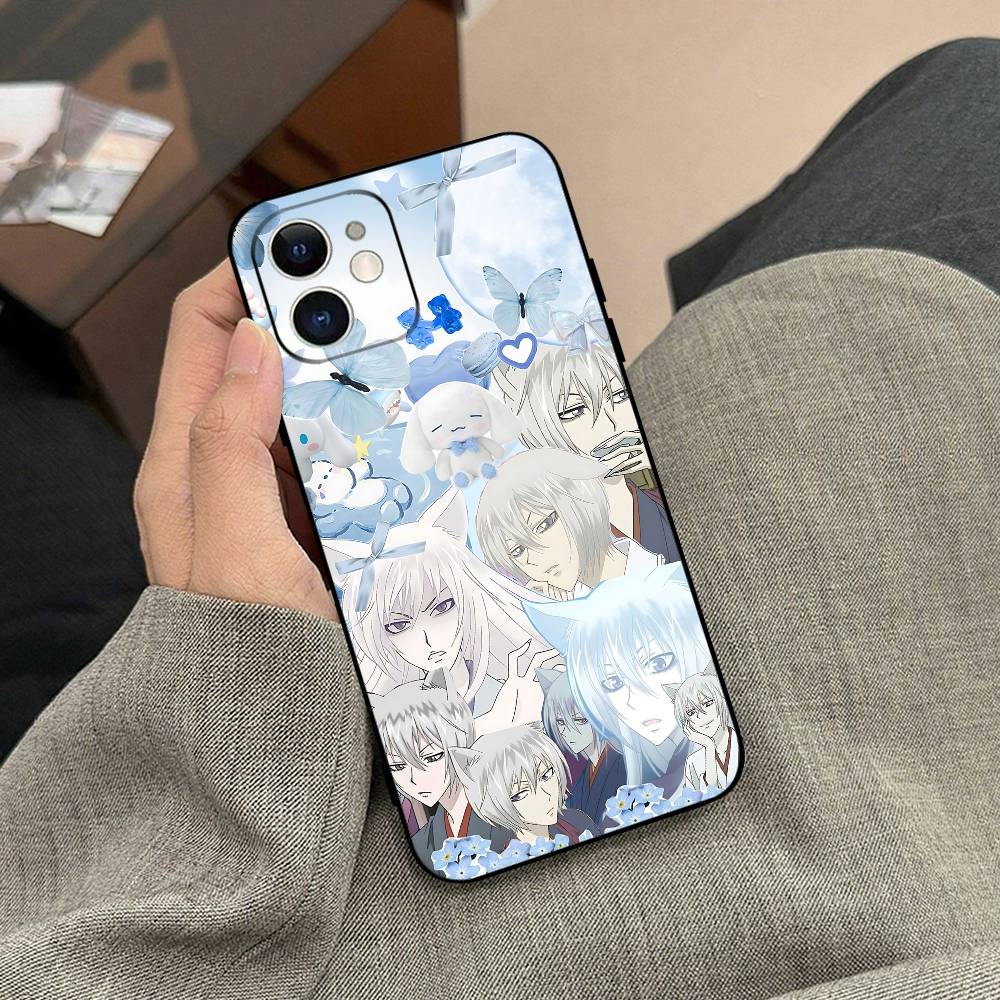 Anime R-TomoeS Kamisama Phone Case Black Phone Case For IPhone 17/16/15/13/14 Pro Max/ 11Plus/X/Xr/Xs Max 13mini