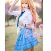 Косплей аниме My Dress Up Darling Marin Kitagawa JK, униформа, рубашка, юбка, карнавальный костюм на Хэллоуин, костюмы для косплея