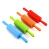 Silicone Flour Stick with Plastic Handle Dough Roller Small Roller Rolling Pin  Kitchen