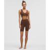 Lululemon Align  High Rise Short 8  Lava Cake