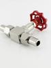 304/316 Stainless Steel High Pressure Welded Needle Valve, External Thread Shut-off, DN8 J23W/J21W-160P