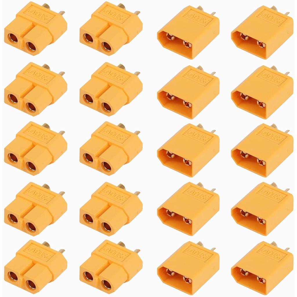 5 пар разъемов XT60, разъемы XT60 «папа-мама», штекеры питания для RC Lipo-аккумулятора, разъемы XT60 для дронов