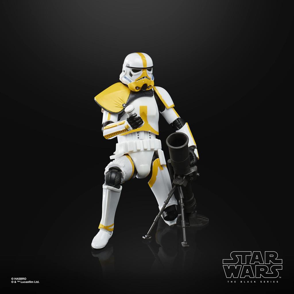 Hasbro Star Wars Black Series Штурмовик Масштабная фигурка Возраст от 4 лет и старше F2883 Оригинальный продукт Мандалорец/Артиллерия 6 дюймов