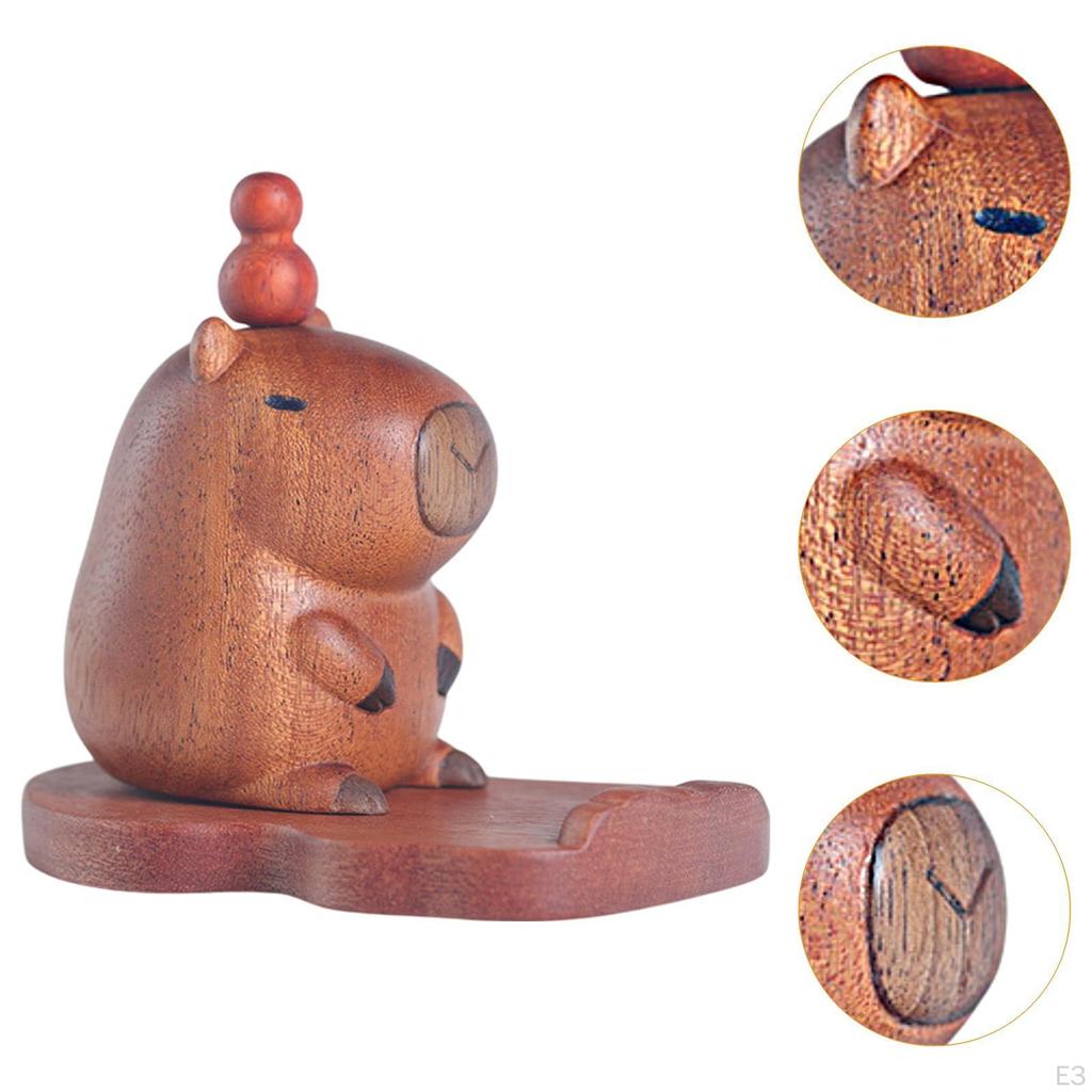 Capybara Figurine for Dashboard Decoration and Gift