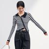 JOY SPEAKER Женский полосатый трикотажный топ без рукавов
