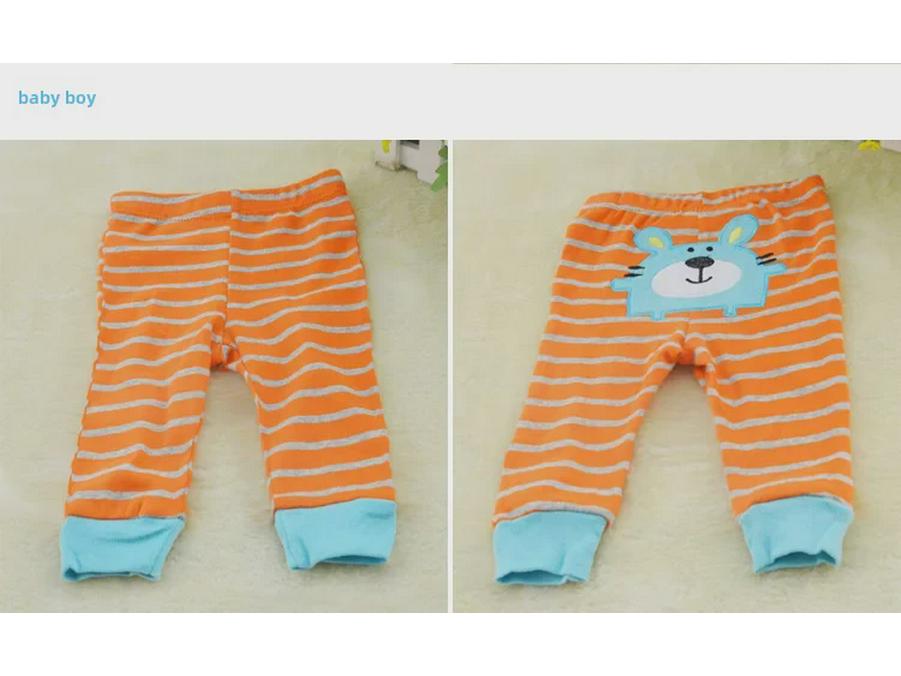 Пижамные штаны унисекс для малышей с вышивкой на осень, большие размеры, полипропилен, 5 шт. в упаковке (3-48М)