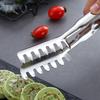 Multifunctional Stainless Steel Food Clip Barbecue Spaghetti Tongs Pasta Forks Kitchen Grill Tongs Tools