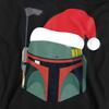 Star Wars Unisex Adult Boba Fett Santa Hat Christmas Sweatshirt