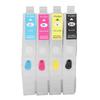 Ink Cartridges Compatible Refill Replacement 4 Colors With Permanent Chip for Inkjet Printer ICBK62 ICC62 ICM62 ICY62