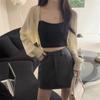 White Hollowed Out Knitted Cardigan Sweet Versatile Women Short Top Loose Shawl Thin Coat New Fashion Commuting Spring Autumn
