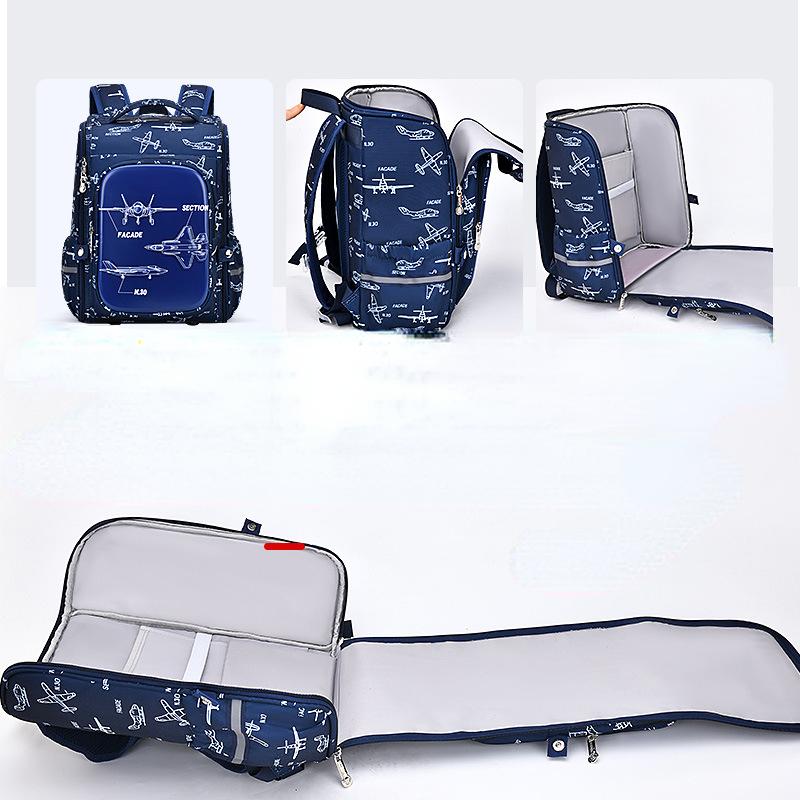 Большой детский школьный рюкзак для девочек, складные ортопедические школьные сумки для мальчиков и девочек Mochila Infantil, 1-3-6 классы