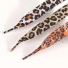 Classic Animal Patten Print Shoelace Creative Unisex Sneakers Canvas Shoe Lace Flat Leopard Zebra Tiger Snake Shoelaces Strings