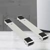 2Pcs Heavy Duty Appliance Rollers Extendable Washing Machine Adjustable Length Base with Wheels Furniture Accessories KTY