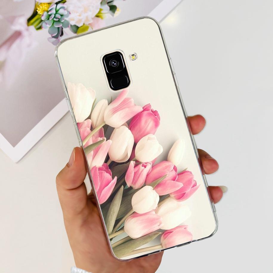 Чехол для Samsung Galaxy A6 A8 Plus 2018 Чехол Модный Бабочка Мягкий Прозрачный ТПУ Чехол для Телефона Для Samsung A6+ A8+ A 6 A 8 2018 Funda