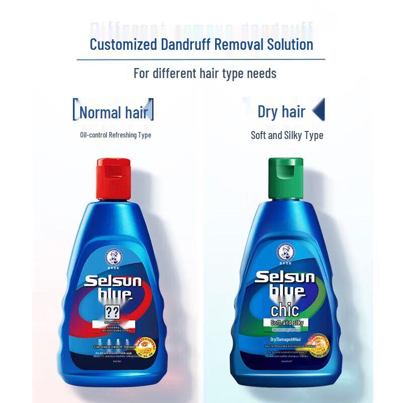Шампунь против перхоти Mentholatum Selsun Blue