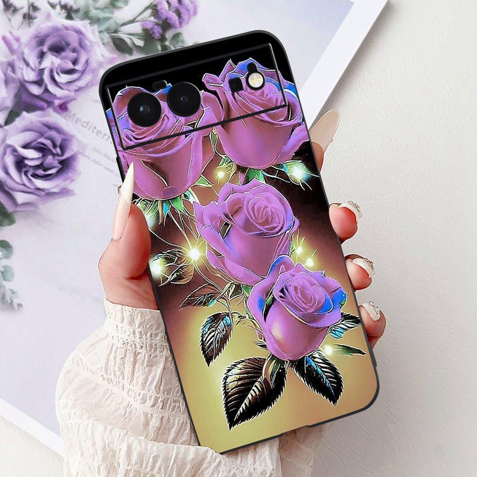 For Google Pixel 6 Case Cute Animals Soft Silicone Phone Cases For Google Pixel 6 Pixel6 Coque Ultra-thin TPU Back Cover Housing