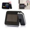 Projection Alarm Clock 180 Degree Adjustable Digital Projector Clock with Weather Station and