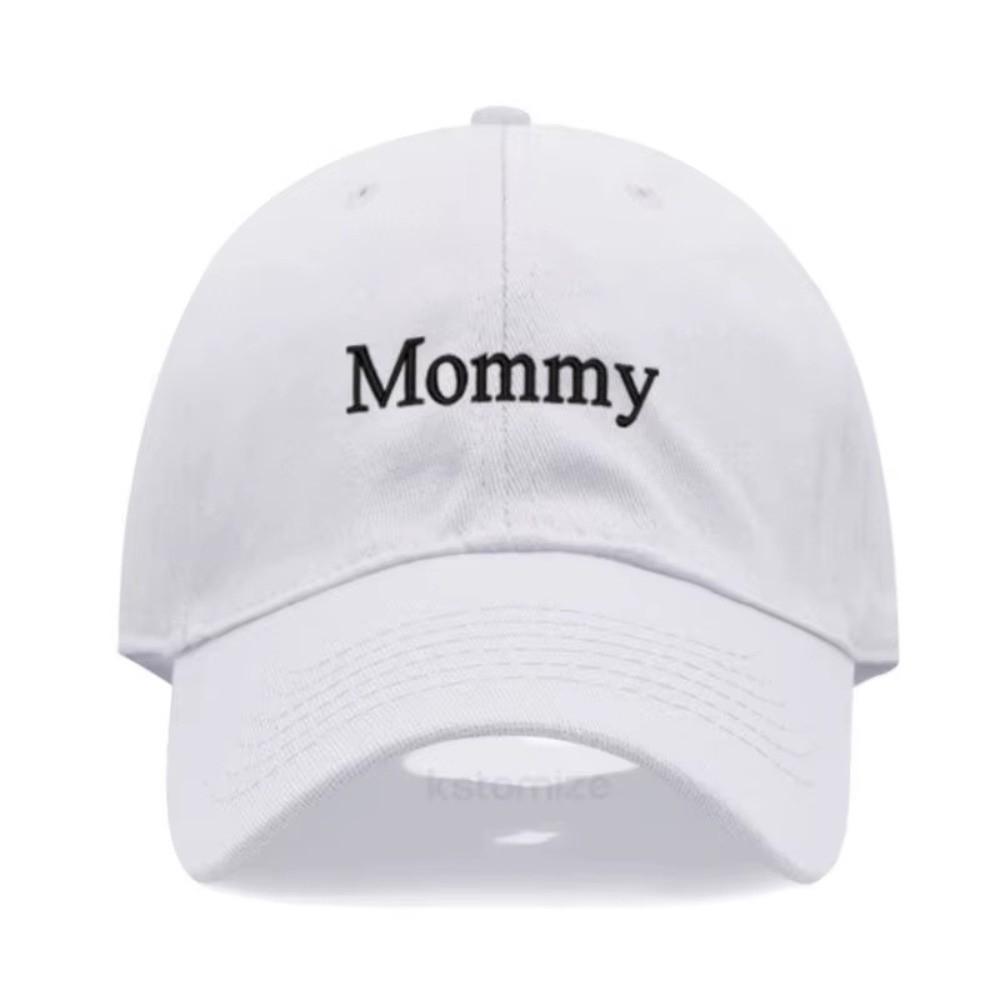Adjustable Daddy & Mommy Baseball Cap Letter Embroidered Dad Hats  For Man Women