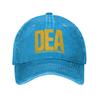 Summer DEA Drunk Every Afternoon Baseball Cap Sun  Breathable Washed Hip Hop Hats Women Unisex yk Cool Camping Baseball Caps
