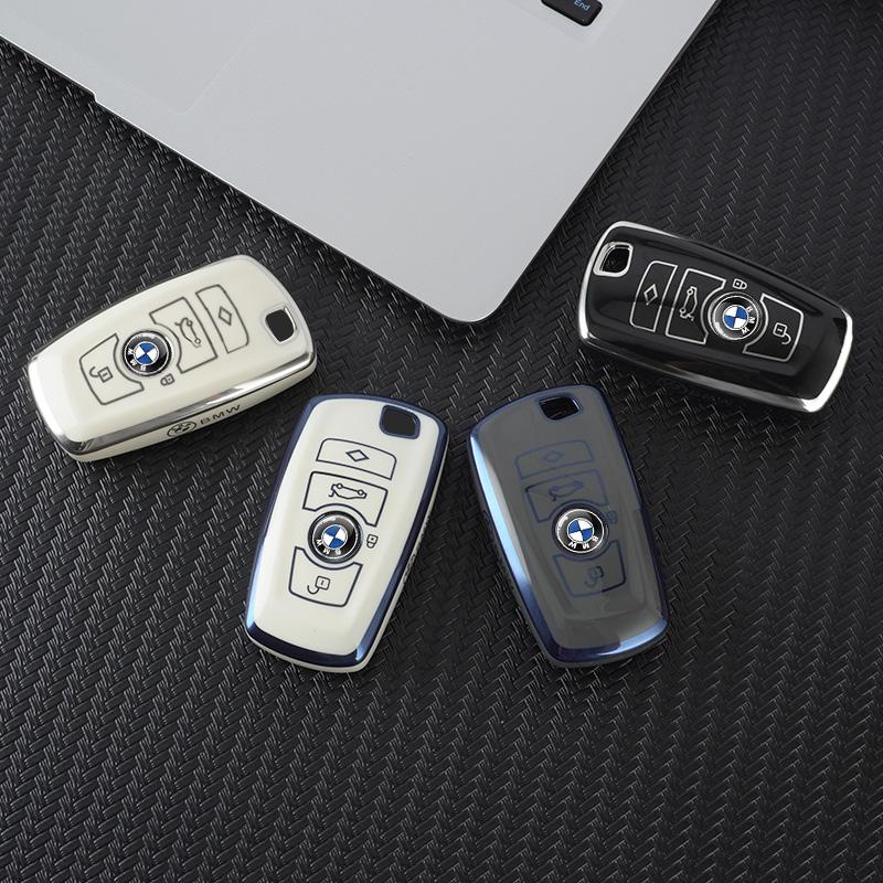 CMU2 Soft TPU For BMW 530i 550i 320i 1 2 3 4 5 Series 118i 225i M240i F20 F21 F30 F31 F25 F01 Car Key Cover Case All-Inclusive Shell