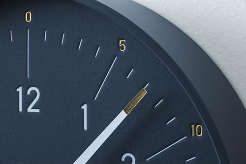 Lemnos Analog Wall Clock, Essent Navy, DFI 24-06 NV