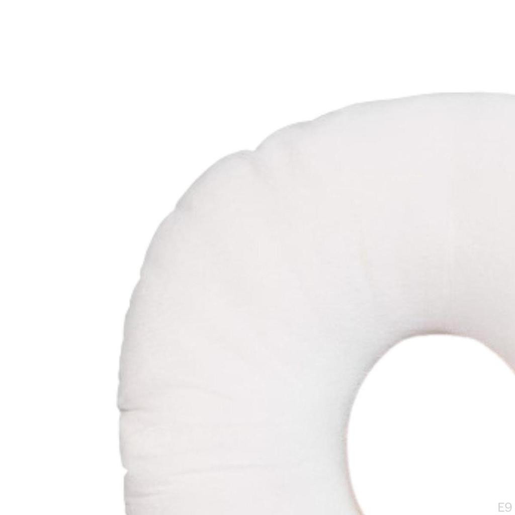 Breathable Ear Piercing Cushion with Hole, Soft Support for Earphones, Earplugs And