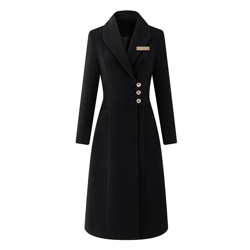 Women's Professional Wool Blend Commuter Coat