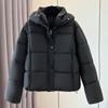 Пальто-пуховик короткое хлопковое пальто женское новое зимнее пальто утолщенная хлопковая куртка