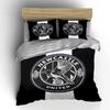 Newcastle United 3-Piece Set Bedding Duvet Cover Set Duvet Cover Pillowcases  (1 * Duvet Cover 2 * Pillowcases, without duvet insert)