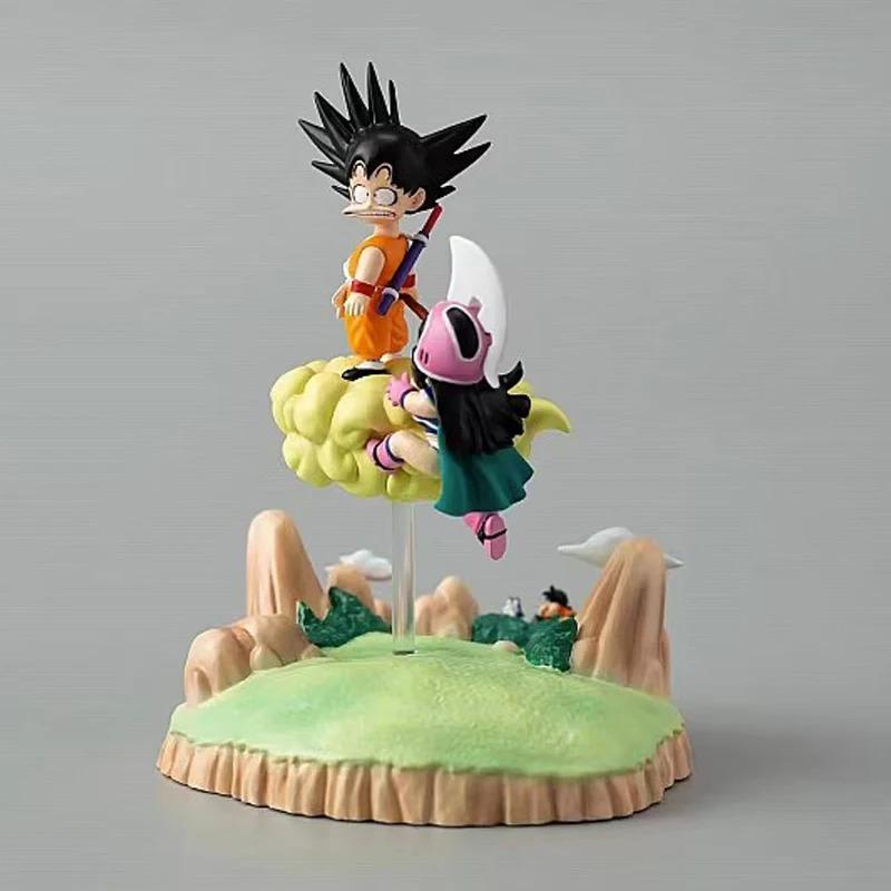 Аниме Фигурки Dragon Ball Фигурка Гоку Фигурка Чичи Фигурка Действия Dbz Статуэтка из ПВХ Милая Кукла Gk Коллекционная Модель Украшение Игрушки Подарки