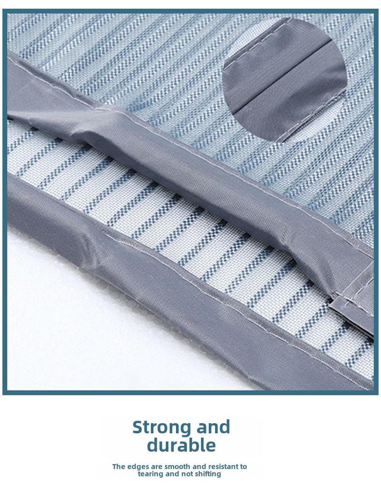 Магнитная москитная штора, открывающаяся вбок — сетка на липучке без сверления для спальни, самозакрывающаяся защита от мух и насекомых.